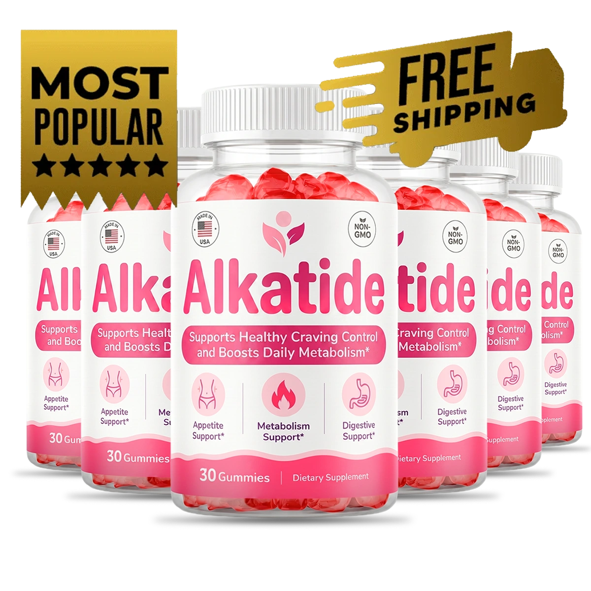 Alkatide   6 Bottle Bundle – Best Value Fat Burning Support